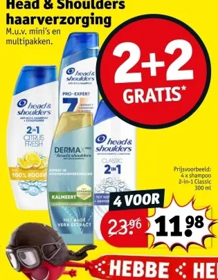 Promotie: Head & Shoulders haarverzorging