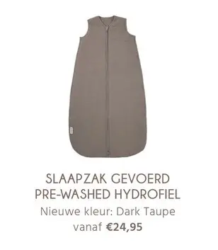 Promotie: Slaapzak gevoerd pre-washed hydrofiel