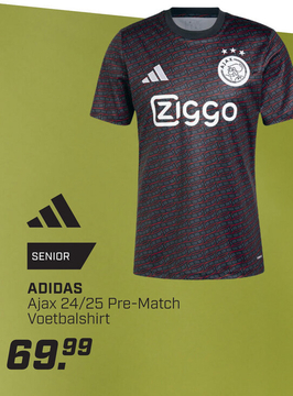 Aanbieding: Ajax 24/25 Pre-Match Voetbalshirt Heren