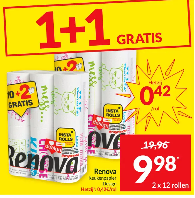 Promotie: Keukenpapier Design