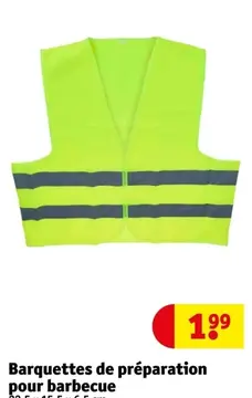 Offre: Barquettes de préparation pour barbecue