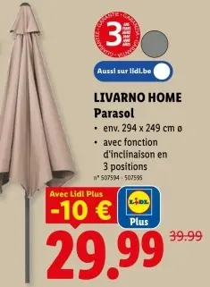 Offre: Parasol