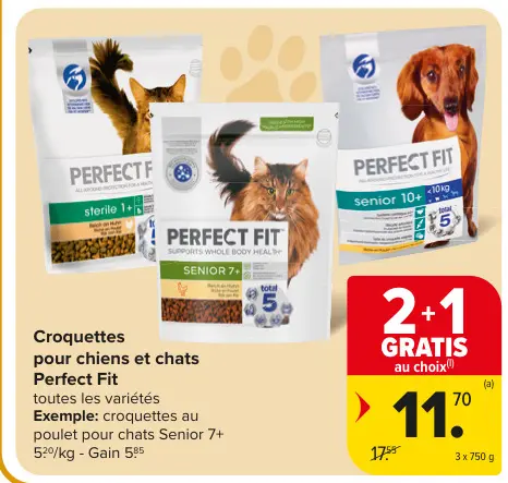 Offre: Croquettes pour chiens et chats
