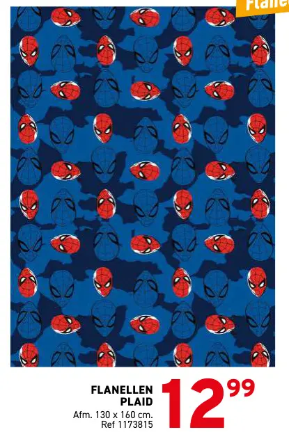 Promotie: Flanellen plaid