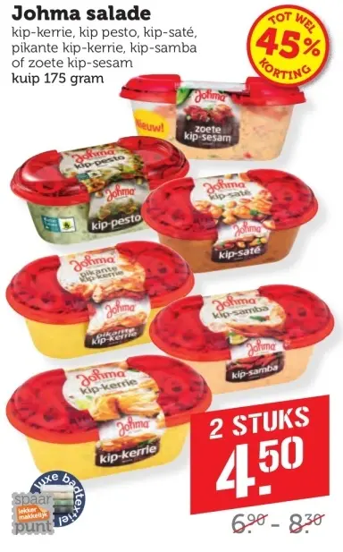 Aanbieding: Johma salade