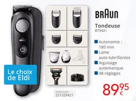 Offre: Tondeuse BT9421