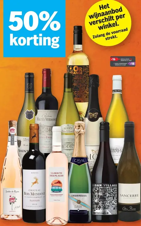 Promotie: Wijnen en cava