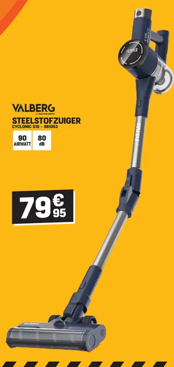 Promotie: Steelstofzuiger