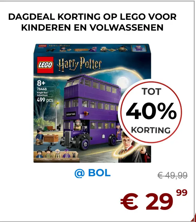 Aanbieding: LEGO Harry Potter Knight Bus Adventure