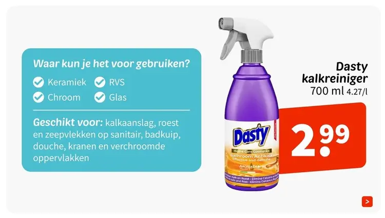 Promotie: Kalkreiniger