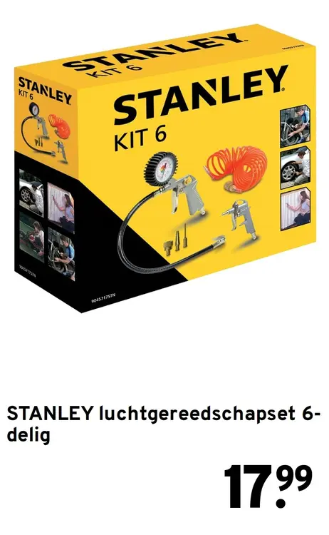 Aanbieding: Luchtgereedschapset 6-delig