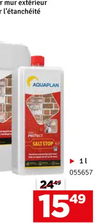 Offre: Protection pour facade salt stop 