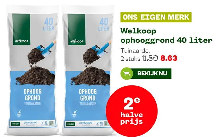 Aanbieding: Ophooggrond 40 liter