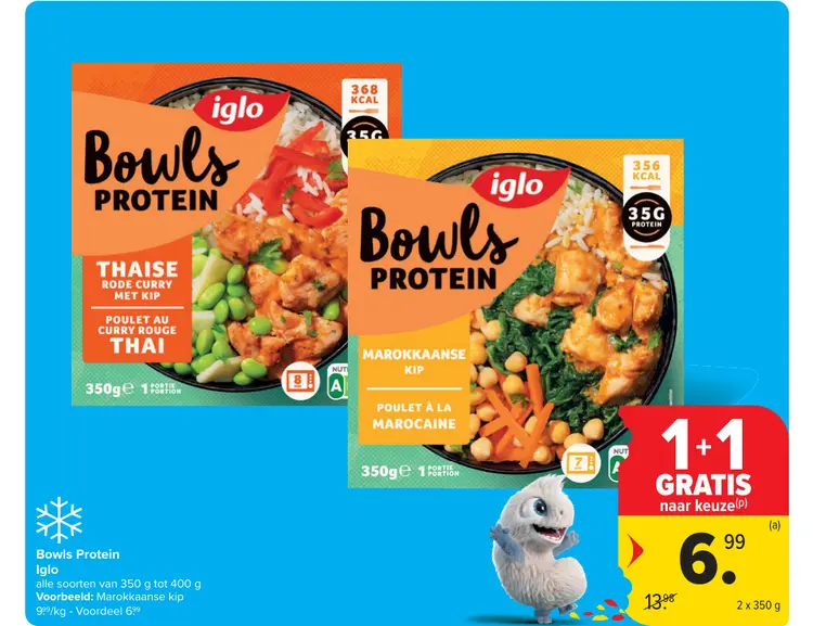 Promotie: Bowls Protein