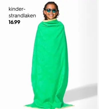 Aanbieding: kinder-strandlaken