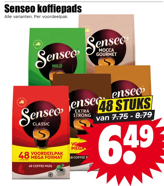 Aanbieding: koffiepads