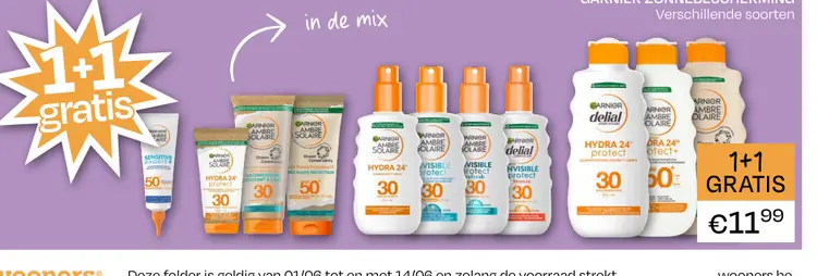 Promotie: Garnier Ambre Solaire Sunscreen