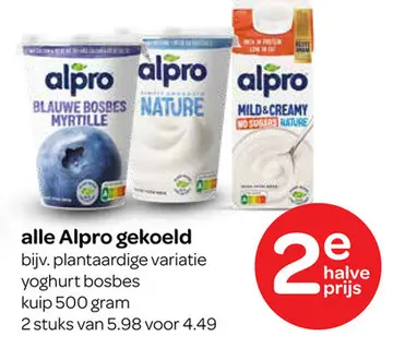 Aanbieding: alle Alpro gekoeld