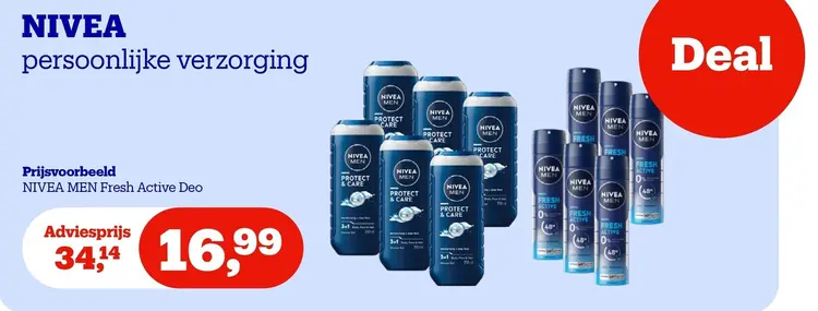 Promotie: NIVEA MEN Fresh Active Deo