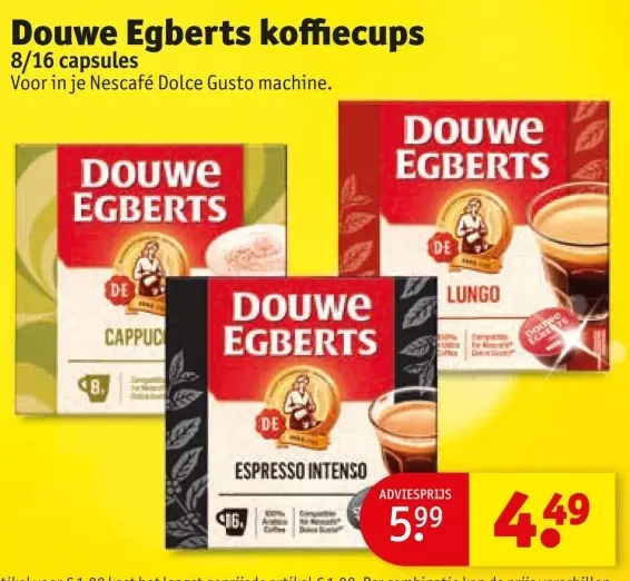 Aanbieding: koffiecups
