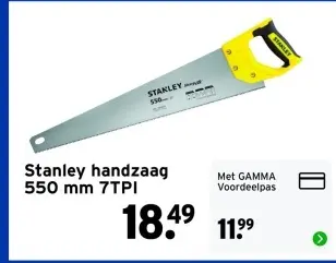 Aanbieding: handzaag