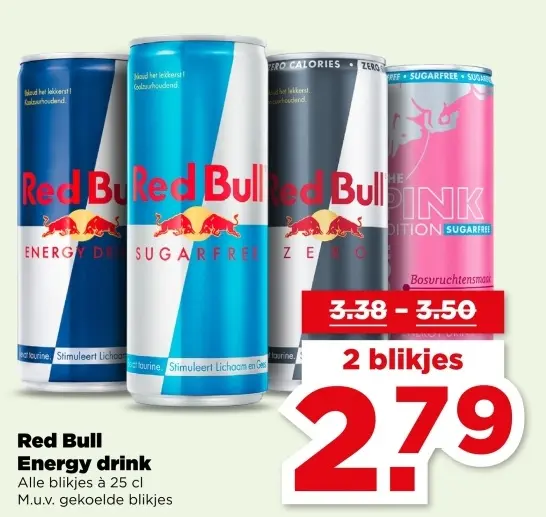 Aanbieding: Energy drink