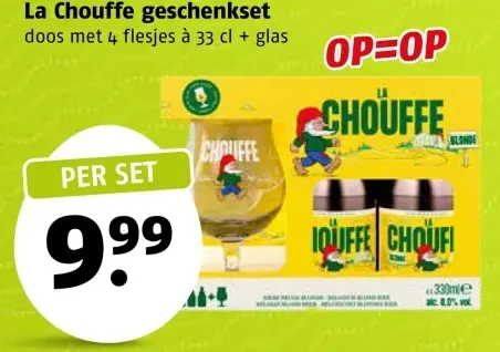 Aanbieding: La Chouffe geschenkset