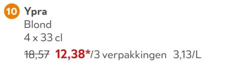 Promotie: Ypra Blond