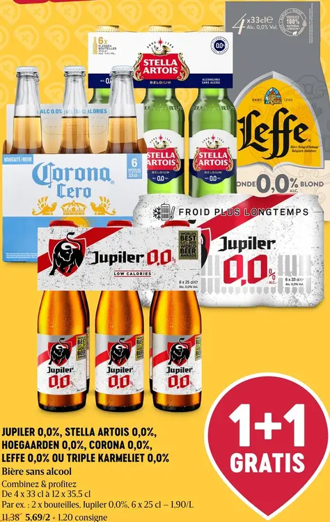 Offre: Bière sans alcool