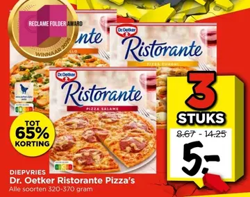 Aanbieding: Dr. Oetker Ristorante Pizza's