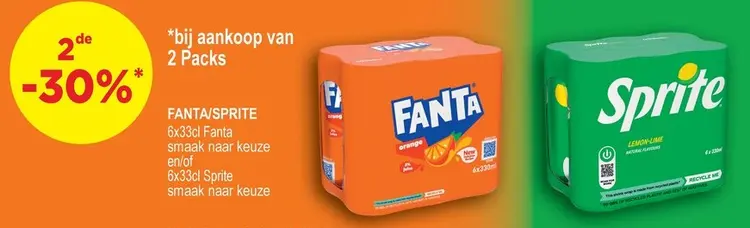 Promotie: Fanta of Sprite