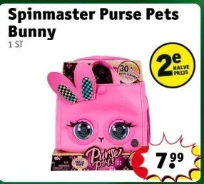 Aanbieding: Purse Pets Bunny
