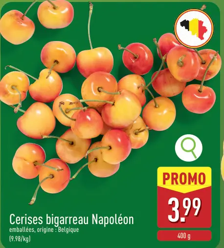 Offre: Cerises bigarreau Napoléon