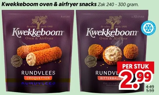 Aanbieding: Oven & airfryer snacks