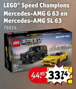 Aanbieding: LEGO® Speed Champions Mercedes-AMG G 63 en Mercedes-AMG SL 63