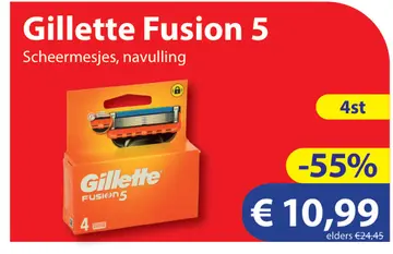 Aanbieding: Gillette Fusion 5