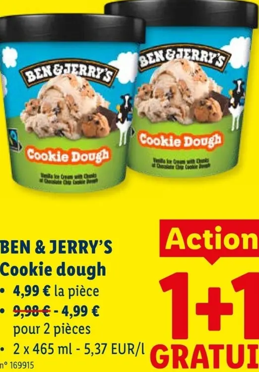 Offre: Cookie dough