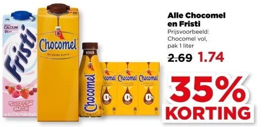Chocomel en Fristi