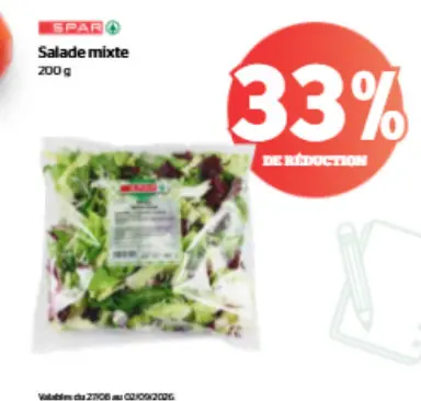 Offre: Salade mixte
