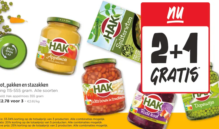 Aanbieding: Hak appelmoes