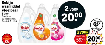 Aanbieding: Wasmiddel vloeibaar
