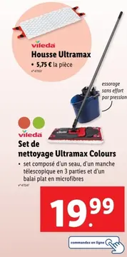 Offre: Housse Ultramax, Set de nettoyage Ultramax Colours