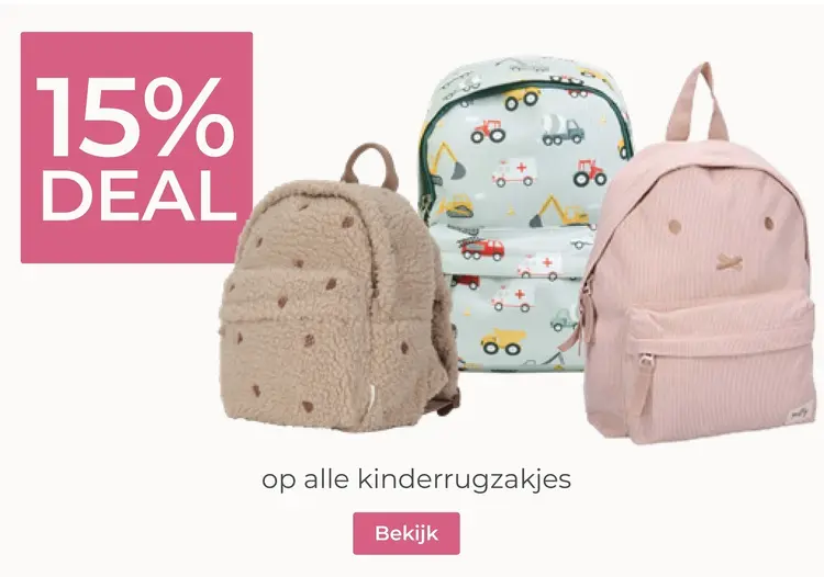 Aanbieding: kinderrugzakjes