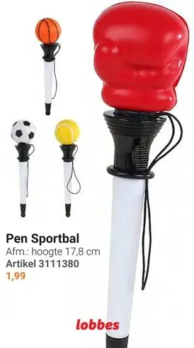 Aanbieding: Pen Sportbal