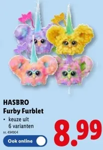 Promotie: Furby Furblet