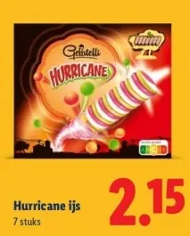 Aanbieding: Hurricane ijs