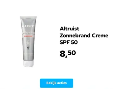 Aanbieding: Altruist Zonnebrand Creme