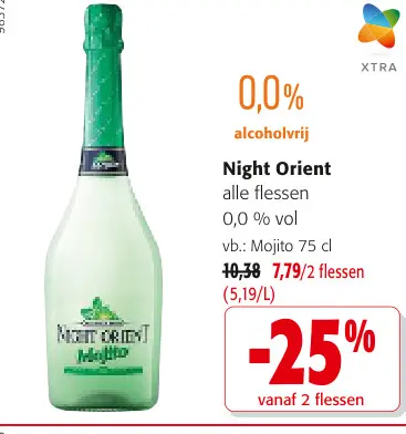 Promotie: Night Orient Mojito