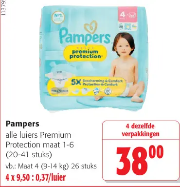 Promotie: Pampers