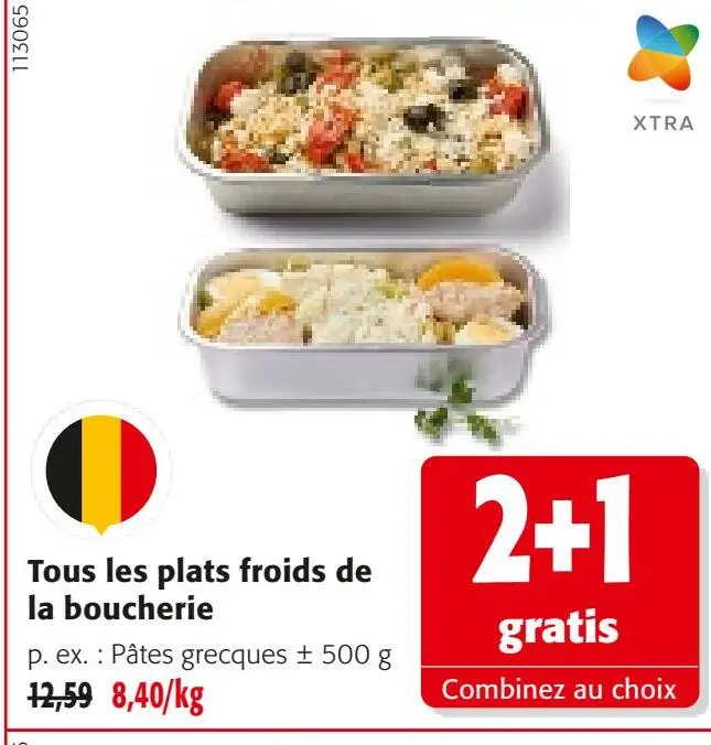 Offre: Tous les plats froids de la boucherie